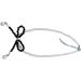 Oralgo's Bohemian Pearl Necklace | Loop Trailer & Collarbone Chain | Crystal Pearls Jewelry for Women & Girls - Black - Buy Online on SooperMarket.com