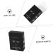 FOYTOKI 1box Black Eyebrow Measuring Tool Reliable Eyebrow Ruler Eyebrow Tattoos Ruler 6x4.5cm Black - Buy Online on SooperMarket.com