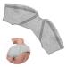 Double Shoulder Brace M - Shoulder Support Brace Pain Relief Compression Shoulder Warm Wrap Protector Double Shoulder Support Double Shoulder Brace Grey Medium - Buy Online on SooperMarket.com