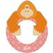 Sevi 83015 Tier Wood Letters - Orang-Utan Door Letters | ABC Learning Toys for Kids | Educational Wooden Toys for Ages 3+ | Green Pink Yellow - Buy Online on SooperMarket.com