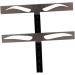 SKISUNO Eyebrow Ruler for Reusable Positioning Eyebrow Three-point Balance Stencil Kit Ruler One-word Caliper Eyebrows - Buy Online on SooperMarket.com