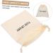FOYTOKI 4pcs Hair Dryer Storage Bag Canvas Cosmetic Bag Hair Bag Hair Dryer Holders Hairdryer Fabric Beige 33x30cm Beige - Buy Online on SooperMarket.com