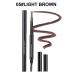 5 Colors Waterproof Eyebrow Pen - Long Lasting Gel & Triangular Tip Brush for Perfect Eyebrow Makeup - Buy Online on SooperMarket.com