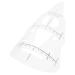 Healeved 1pc Measure Tool Eyebrow Template Shaping Tool Eyebrow Stencil Positioning The Brush Make up
