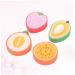 Angoily 12 Pcs Natural Bath Loofah Sponge Exfoliator - Fruit Decor Shower Tool for Exfoliating & Body Scrub - Ideal for Spa & Bath - Buy Online on SooperMarket.com