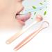 2-Part Stainless Steel Tongue Scraping Set - Reusable Non-Slip Handle Storage Box - Tongue Brush for Adults & Kids (Rose Gold) - Buy Online on SooperMarket.com