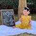 Wood Framed Baby Monthly Milestone Chalkboard | Reusable 12x16 Baby Calendar Board - Buy Online on SooperMarket.com