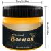 Furniture Polishing Beeswax - Premium Wood Floor Cleaning Wax with Sponge for Tables & Cabinets Care - Buy Online on SooperMarket.com