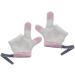 KOMBIUDA Baby Mittens 3 Pairs - Anti-Scratch Breathable Finger Gloves for Infant - No Thumb Stop Mesh Mitts - Prevent Scratches & Sucking - Size L - 2x3pcs - Buy Online on SooperMarket.com