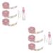 FOMIYES 2 Sets Double Eyelid Sticker Self- Adhesive Duct Tape Supplies Invisible Eyelid Tape Natural Invisible Tape Transparent Tape Eyes Adhesive Strip Glue Pink