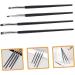 Baluue 12 Pcs Eye Precision Brush Makeup Brush for Women Eyeliner Brush for Women 16.90X0.40X0.40CMx3pcs Blackx3pcs - Buy Online on SooperMarket.com