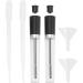 KALLORY 6 Sets Lash Cosmetics Vibely Mascara Refillable Clear Bottles Diy Kits Make up Bottled Plastic 12.3x2.1cmx3pcs Blackx3pcs - Buy Online on SooperMarket.com