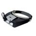 SE MH1047L Illuminated Bino Head Magnifier 3 Lens Powers: 1.6X 1.6X 4X