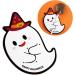 Cabilock Halloween Lollipop Decoration 100 Pcs Lollipop Paper Lollipop Candy Lollipop Packaging Lollipop Ghost Lollipop Greeting Lollipop Decoration Pencil Caps Message Halloween - Buy Online on SooperMarket.com