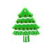 Christmas tree baby teether silicone chewing toys children -Kinder -relief -relief sweet chewing toys for toddlers counter for babies bpa free snowflake tea tea tea