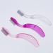 KALLORY 2Pcs Folding Eyebrow Comb - Stainless Steel Lash & Brow Makeup Brush for Perfect Eyebrows & Lashes | Beauty Tool - Random Color - Buy Online on SooperMarket.com