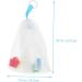 Healeved 4 Pcs Foaming Net Bubble Soap Cleaning Soap Face Cleansing Foam Maker Bar Soap Bag or White - Buy Online on SooperMarket.com
