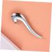 Beavorty 2pcs Metal Acupuncture Stick Eye Massager Tool Facial Massagers for Women Acupoint Massager Eye Scraping Massager Eye and Nose Massager Eye Roller Eyes Scraper Zinc Alloy 10.00X3.20X3.00CMx2pcs Silverx2pcs - Buy Online on SooperMarket.com