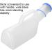 Movable Portable Urine Bottle Transparent Plastic Urine Collector for Kids with Handle Large Capacity for Men - Buy Online on SooperMarket.com