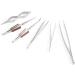 6-Piece Jewelry Tweezers Set - Self-Retardant Rust-Resistant & Wear-Resistant Tools for Jewelry Making - Buy Online on SooperMarket.com