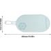 Veeteah Silicone Makeup Pad | Silicone Cleanser for Cosmetic Brushes - Portable Cosmetic Cleaning Pads Scrubber Mat Pad for Foundation & Lip Brush blue - Buy Online on SooperMarket.com