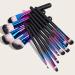 yilin Makeup Brushes Set Powder Blush Eyeshadow Concealer Eye Make Up Brush Cosmetics for Make Up Tools Black Colorful L - Buy Online on SooperMarket.com