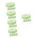 FOMIYES 25 Rolls Makeup Artist Must Haves Lash Tape Green Tape Pro Tape Lash Supplies for Lash Techs Makeup Tape Eyelash Fabric Tape Body Wash Wipes Breathable Non-woven Fabric