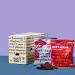 Karl Karlo Vegan Beef Jery - 'Beet Jerky' Peanut & Soya Sesam |made of beetroot hearty vegan snack |Natural ingredients vegan dry meat |Made in Europe 8 x 40 Peanut-Chilli & Soya sauce sesame 40 pieces (8 Pack)