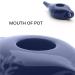 lioapoiul Ceramic Neti Pot Rinsing Nose Washing Professional Yoga Stuff Irrigator Dust Remover Spout Removing Tools Cleaning Outdoor White - Buy Online on SooperMarket.com