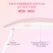 URAQT Mini Gel Nail Lamp - Portable 6W UV LED Gel Nail Dryer with USB, Professional Nail Art Tool for Gel Polish - Pink - Buy Online on SooperMarket.com