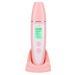 Skin Tester Facial Skin Moisture Oil Analysis Test Pen Digital Skin Detector Pen with LCD Display Skin Care Device for Home (Pink)