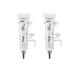 LOKFAR 2 Pack Matte Eyeshadow Primer for Oily Lids White Eyeshadow No Crease Eye Primer Makeup Eyeshadow Base Waterproof & Smudge-proof & Long Lasting Cream Liquid Eye-shadow for All Shadows (Set A) 0# White * 2