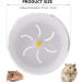 Silent 21cm Hamster Exercise Wheel for Small Pets - Quiet Jogging Wheel for Hamsters, Gerbils, Mice - Large Spinner for Sports and Running - Buy Online on SooperMarket.com