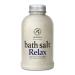 Bathing salt Relaxing 600g - Sea salt with natural essential lavender oil & sage oil - best for good sleep - stress reduction - bathing - body care - wellness - beauty - relaxation - aromatherapy lavender 600 g (1 Pack)