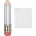 Aromatherapy Nasal Inhaler Tube Compact Size Essential Oil Nasal Inhaler Tubes Refillable Pencil Shaped Plastic for Daily Use - Buy Online on SooperMarket.com