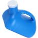 Male Urinal Bottle Camping Toilet Urine Bottle 3000ML Large Male Urinal Portable Screw Cap Pot Mouth No Odor Mens Potty Pee Bottle Collector Travel Toilet