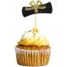 Knadgbft 48PCS 2023 Year Gold Graduation Cupcake Toppers 2023 Graduation Decorations Food Decor/Graduation Grad Cap Party/Mini Cake Decor Insert - Buy Online on SooperMarket.com