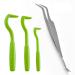 ILamourCar Tick Remover Tools for Dogs 4pcs Tick Removal Tool Set Painlessly Tick Remover for Dogs Cats Horses and Humans Pets