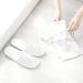 24 Pairs Cotton Velvet Closed Toe Spa Slippers - Disposable, Fit for US Men Size 10 and Women Size 11 - Perfect for Hotels, Homes, and Guests - Buy Online on SooperMarket.com