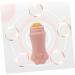 BELLIFFY 1pc Volcanic Stone Oil-absorbing Ball Facial Volcano Stone Roller for Face Volcanic Rock 7.5x3cm Pink - Buy Online on SooperMarket.com