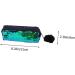 EXCEART 1pc Pencil Style Bags Makeup Cosmetic Mermaid Sequin Multifunction Lady Storage Pouch Bag Sequins Green Black 21X7CM - Buy Online on SooperMarket.com