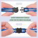 Hepplly 6-Pack Cat Collars - Quick Release Reflective Kitten Collars with Bell in Dark Blue | International Shipping Available - Buy Online on SooperMarket.com
