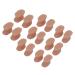 Silicone Toes Corrector Comfortable Wear Stretch Toes Good Cushioning Relieve Bunion Pain 8 Pairs Silicone Toe Spacers for Daily Use