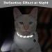 Tagme 2er-Pack Reflective Cat Neck Band with Safety Clasp & Bell | Custom Name & Address Shield for Kittens - Fits 15-20 cm - Black - Buy Online on SooperMarket.com