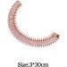 Stretch Hair Combs Plastic Full Circle Headband Flexible Hair Clip Sports Hair Wrap Holder for Women Girls Style 4 - Buy Online on SooperMarket.com
