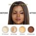 AQUAPURITY PHOERA Loose Makeup Setting Powder + Puff - Long Lasting Matte Finish Foundation for Flash Photography (104 - Medium Deep) - Buy Online on SooperMarket.com
