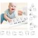 Child Safety Plug Socket Covers UK with Key (24 Pack) - Baby Proofing, Shock Prevention, Easy Install - Buy Online on SooperMarket.com