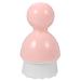 HAPINARY 1pc Cleansing Brush Portable Cosmetic Brush Simple Face Brush Beauty Face Brush Silicone Blackhead Brush Face Scrubbers Pink The Face Artificial Fiber Wool Washbasin