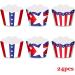 48pcs 4th Of July Cupcake Toppers Wrappers Independence Day Cupcake Toppers Firework Star USA Patriotic Cupcake Picks Patriotic Party Supplies Cake Decorations - Buy Online on SooperMarket.com