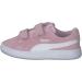 PUMA Kids Smash V2 Buck V INF Sneaker - Pink | Size 7 UK Child - Buy Online on SooperMarket.com